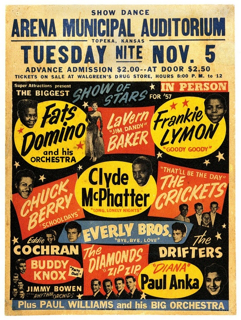 Image result for biggest show of stars for 1957 feld wichita november