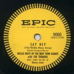 Say Hey (The Willie Mays Song) by The Treniers with Willie Mays ...
