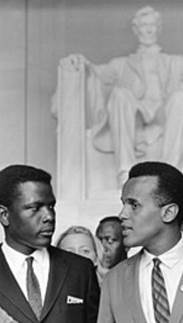 R.I.P. Sidney Poitier. Him with Harry Belafonte and Charlton Heston at  Martin Luther King&#39;s &quot;I Have A Dream&quot; speech in Washington D.C. 1963 :  r/OldSchoolCool