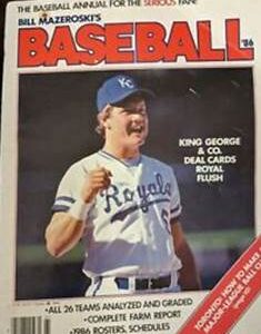 Vintage MLB 1986 Bill Mazeroski's Baseball Jumbo Magazine GEORGE BRETT Cover | eBay