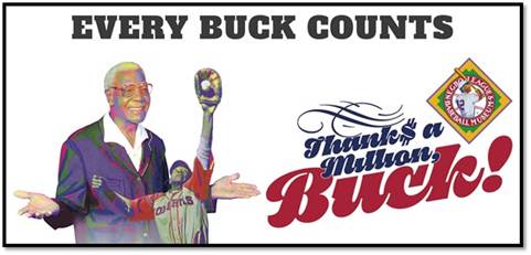 Thanks A Million, Buck - Negro Leagues Baseball Museum.png