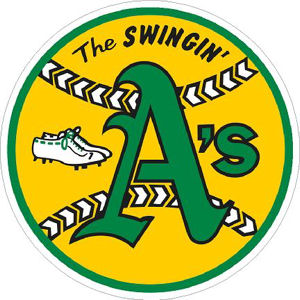 Oakland Athletics A's 1971-1981 Logo - Sticker