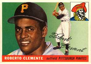 Description: Description: Image result for 1955 clemente baseball card