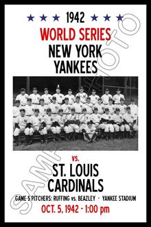 Image result for 1942 yankees world series