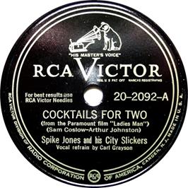 Image result for cocktails for two spike jones