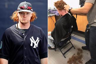 Image result for clint frazier haircut