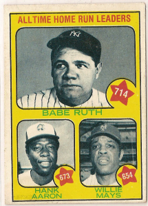 Image result for willie mays babe ruth hank aaron