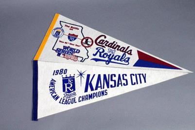 Image result for 1980 1985 kansas city royals pennant