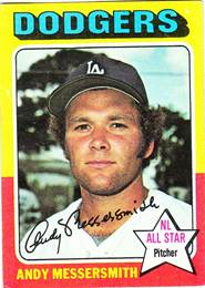 Image result for andy messersmith dodgers 1975
