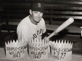 Image result for ted williams triple crown