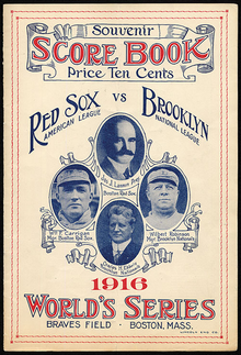 Image result for 1916 world series