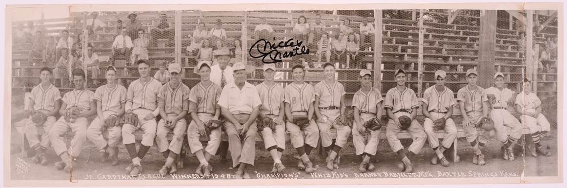 Whiz Kids baseball team from Baxter Springs, Kansas - 1