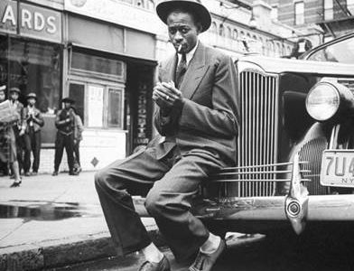 Baseball player Satchel Paige, Harlem, 1941.