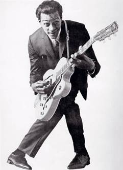 CIRCA 1958: Rock and roll musician Chuck Berry