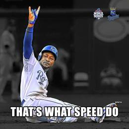 Image result for jarrod dyson that what speed do