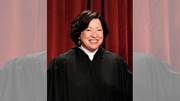 Associate Justice Sonia Sotomayor is seen during the group portrait at the Supreme Court Building in Washington, Friday, Oct. 8, 2010. (AP Photo/Pablo Martinez Monsivais)