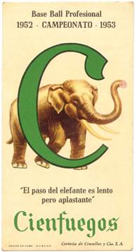 Image result for cienfuegos elefantes