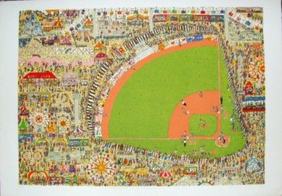 Image result for james rizzi take me out to the ballgame