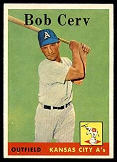 Image result for bob cerv baseball card 1958