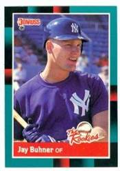 Image result for jay buhner new york yankees card