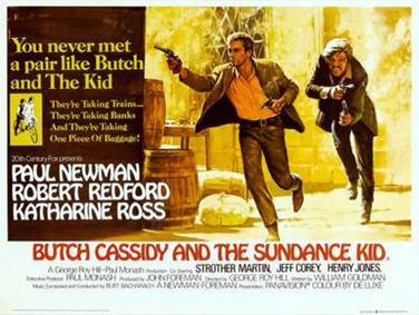 Image result for butch cassidy and the sundance kid poster