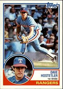 Amazon.com: 1983 Topps Baseball Rookie Card #584 Dave Hostetler ...