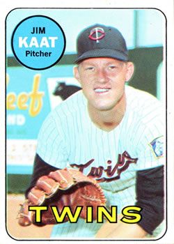 1969 Topps #290 Jim Kaat Front (With images) | Baseball card ...