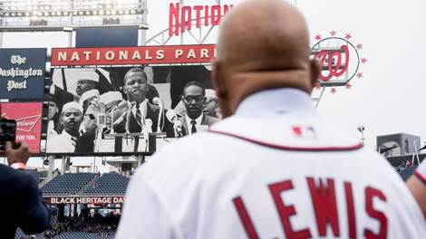 Black Heritage Day at Nationals Park honors Jackie Robinson | WJLA