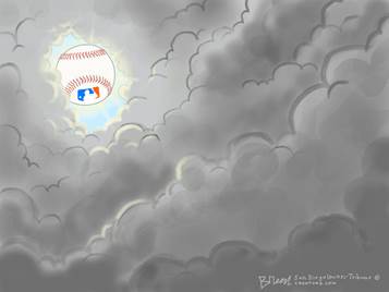 Editorial Cartoon U.S. Baseball return MLB