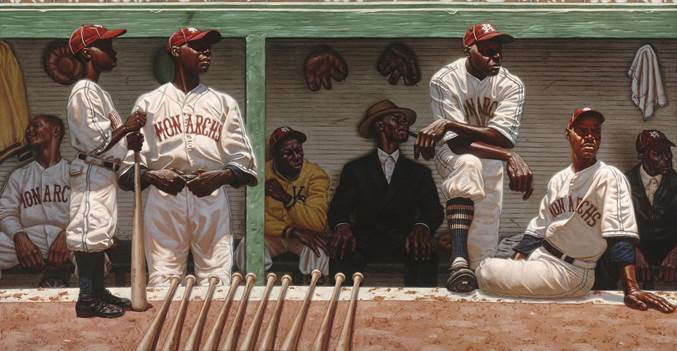 Kansas City Monarch Dugout by Kadir Nelson (Negro League Baseball ...