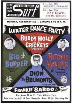 Winter Dance Party at Surf Ballroom–50 Years Ago | The Archive Attic