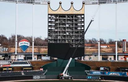 ⚾ Royals upgrading Crown Vision, display presence in stadium