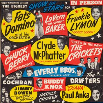 Buddy Holly, Chuck Berry, Eddie Cochran, Everly Bros. 1957 | LotID #12013 |  Heritage Auctions