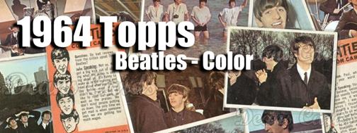 Buy 1964 Topps Beatles Color Cards, Sell 1964 Topps Beatles Color Cards:  Dean's Cards