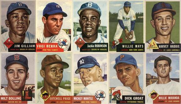 Most Valuable 1953 Topps Baseball Cards