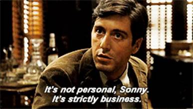 The Godfather Its Not Personal GIF - TheGodfather ItsNotPersonal Sonny -  Discover & Share GIFs