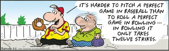 Cartoonist Bob Thaves Tom Thaves  Frank and Ernest 2021-03-02 sport