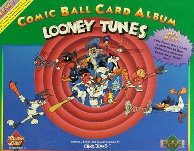 1990 Upper Deck Looney Tunes Series #1 Comic Ball Card Set with Albums