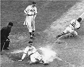 Enos Slaughter 1946 World Series&quot;Mad Dash&quot; St. Louis Cardinals Photo File  Licensed at Amazon&#39;s Sports Collectibles Store