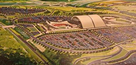 Image result for kansas city sliding roof stadiums