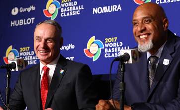 Rob Manfred and Tony Clark express optimism about a MLB labor agreement -  Bleed Cubbie Blue