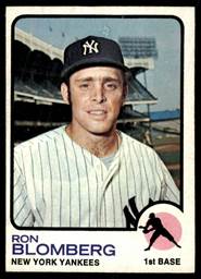 Image 1 - 1973 Topps Ron Blomberg NM #462