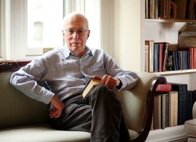 Roger Angell at his Manhattan home. He was sometimes referred to as baseball&rsquo;s poet laureate, a title he rejected; he called himself a reporter.