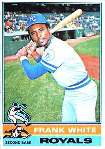Frank White #369 Topps 1976 Baseball Card (Kansas City Royals) G | eBay