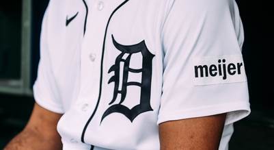 Detroit Tigers add Meijer jersey patch to iconic uniforms