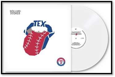 Stones x Texas Rangers Vinyl