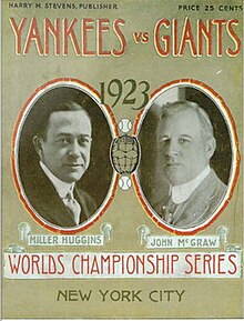 1923 World Series - Wikipedia