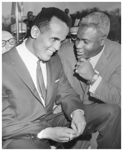 Belafonte and Robinson at Youth March: 1958 | Singer, songwr… | Flickr