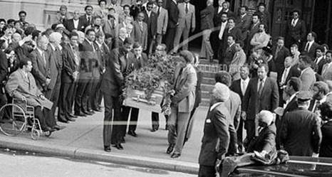 Watchf Associated Press Domestic News Sports New York United States APHS JACKIE ROBINSON FUNERAL 1972