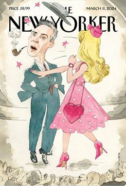 Barbie slaps Oppenheimer at the Academy Awards.